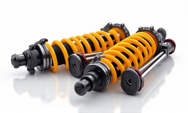 Sportovní tlumiče a pružiny pro podvozek vozu
